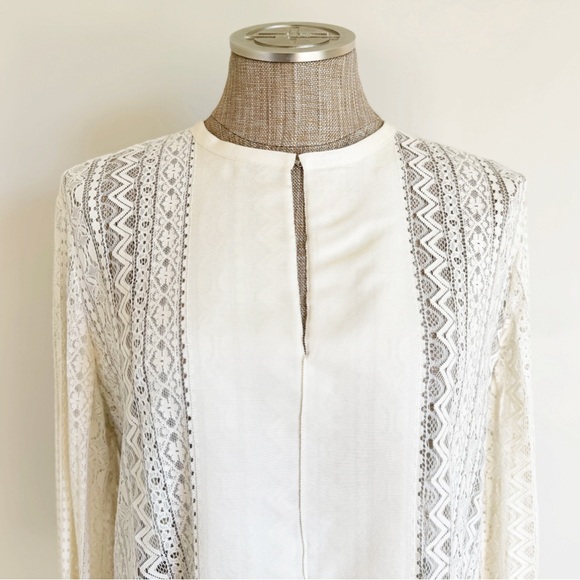 Lanvin Ivory Lace Blouse - Picture 7 of 13